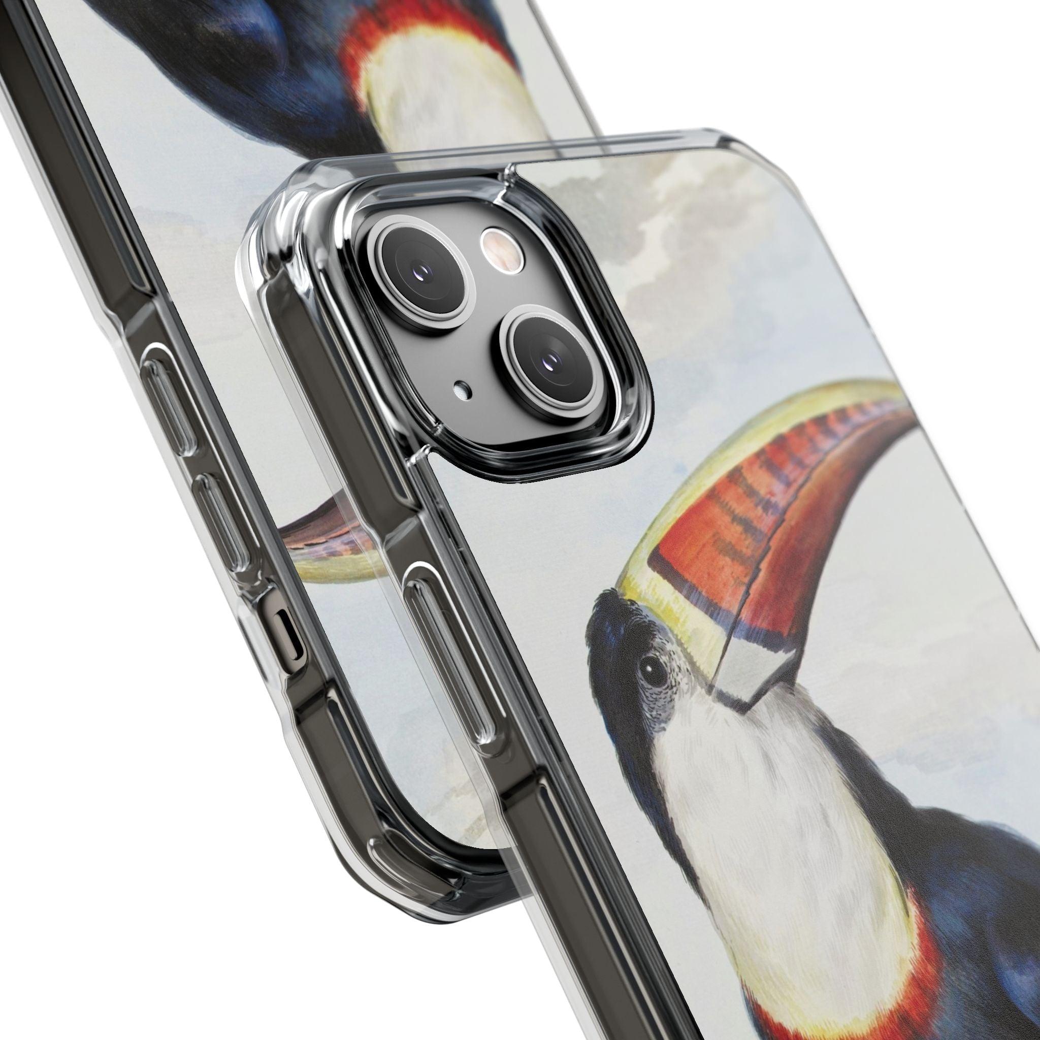 Red-billed Toucan (1748) - Magnetic Clear Impact Case