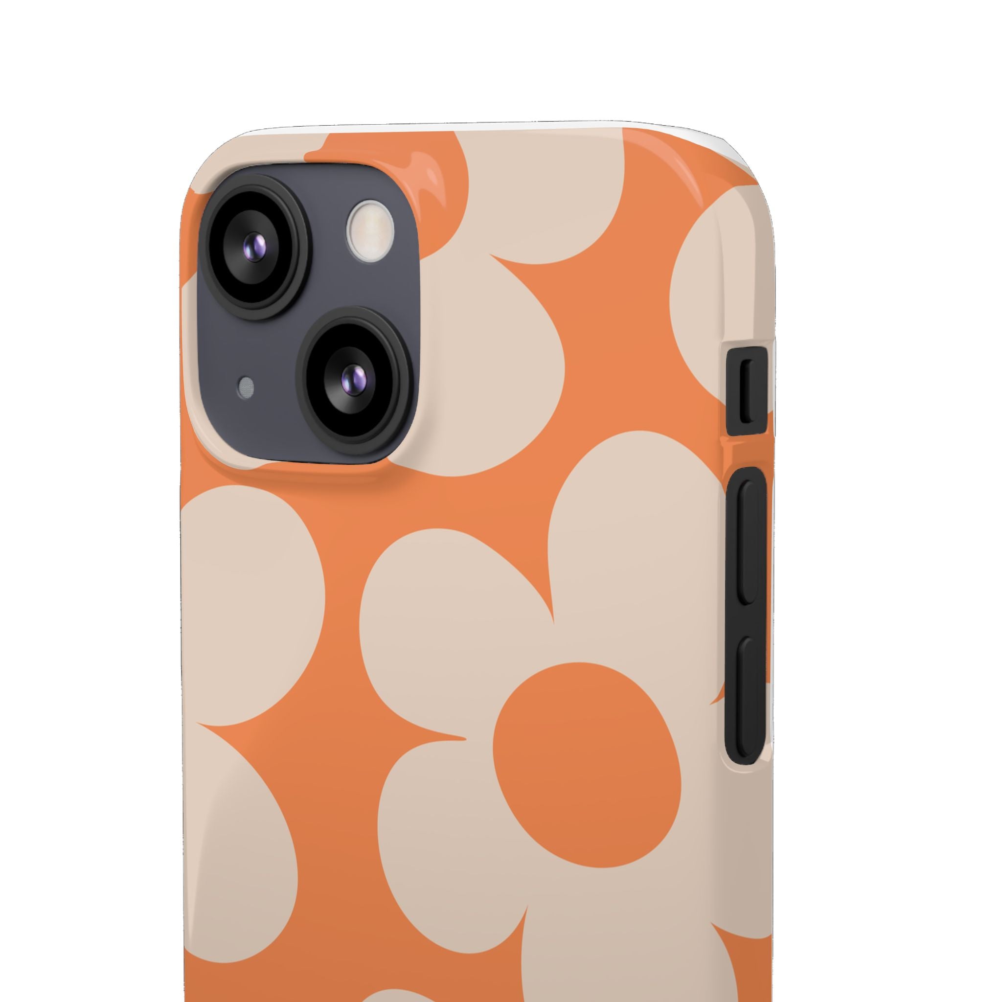 Retro Flowers - Snap Case