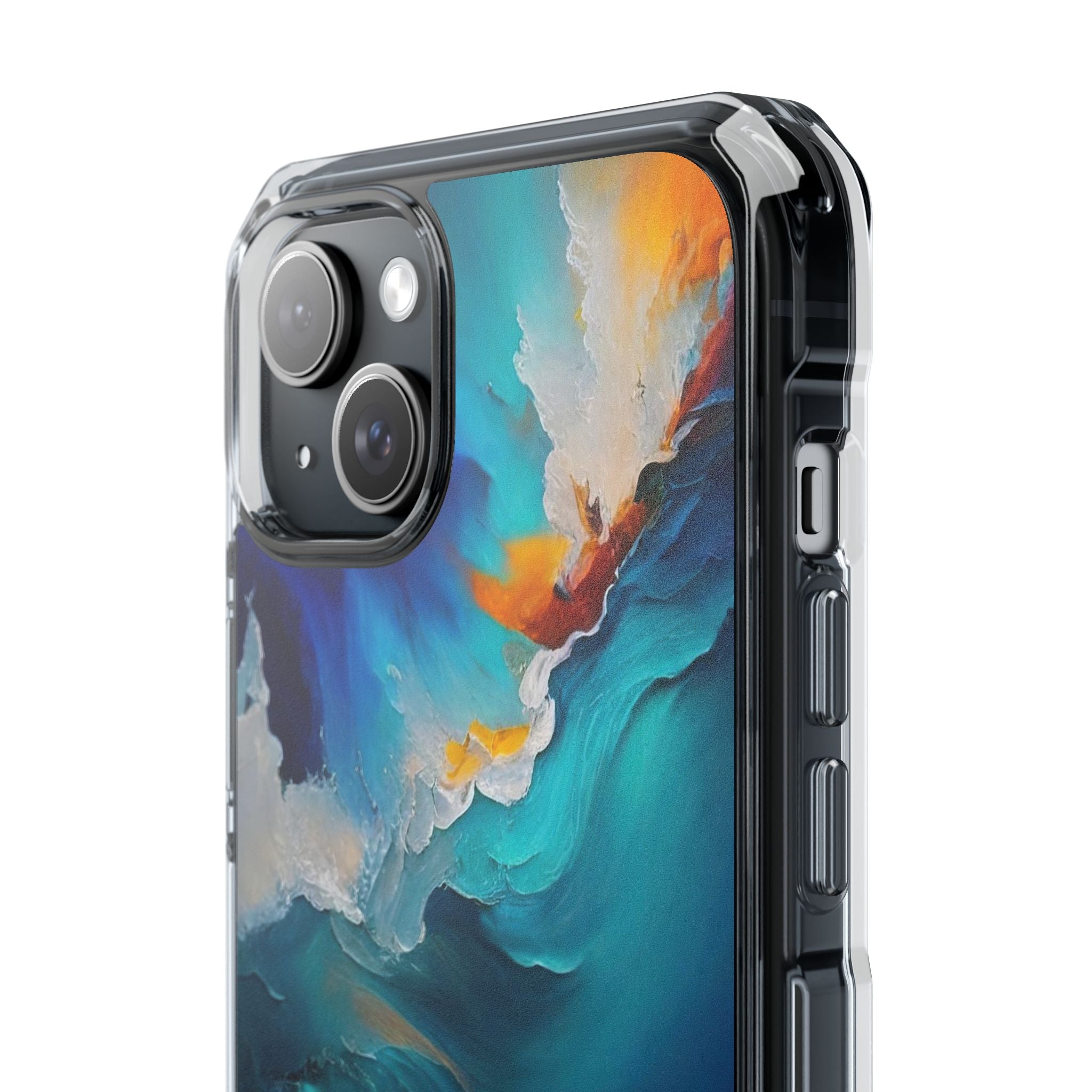 Brushstrokes - Magnetic Clear Impact Case