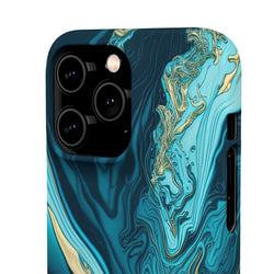 Image of Blue Marble - Snap Case