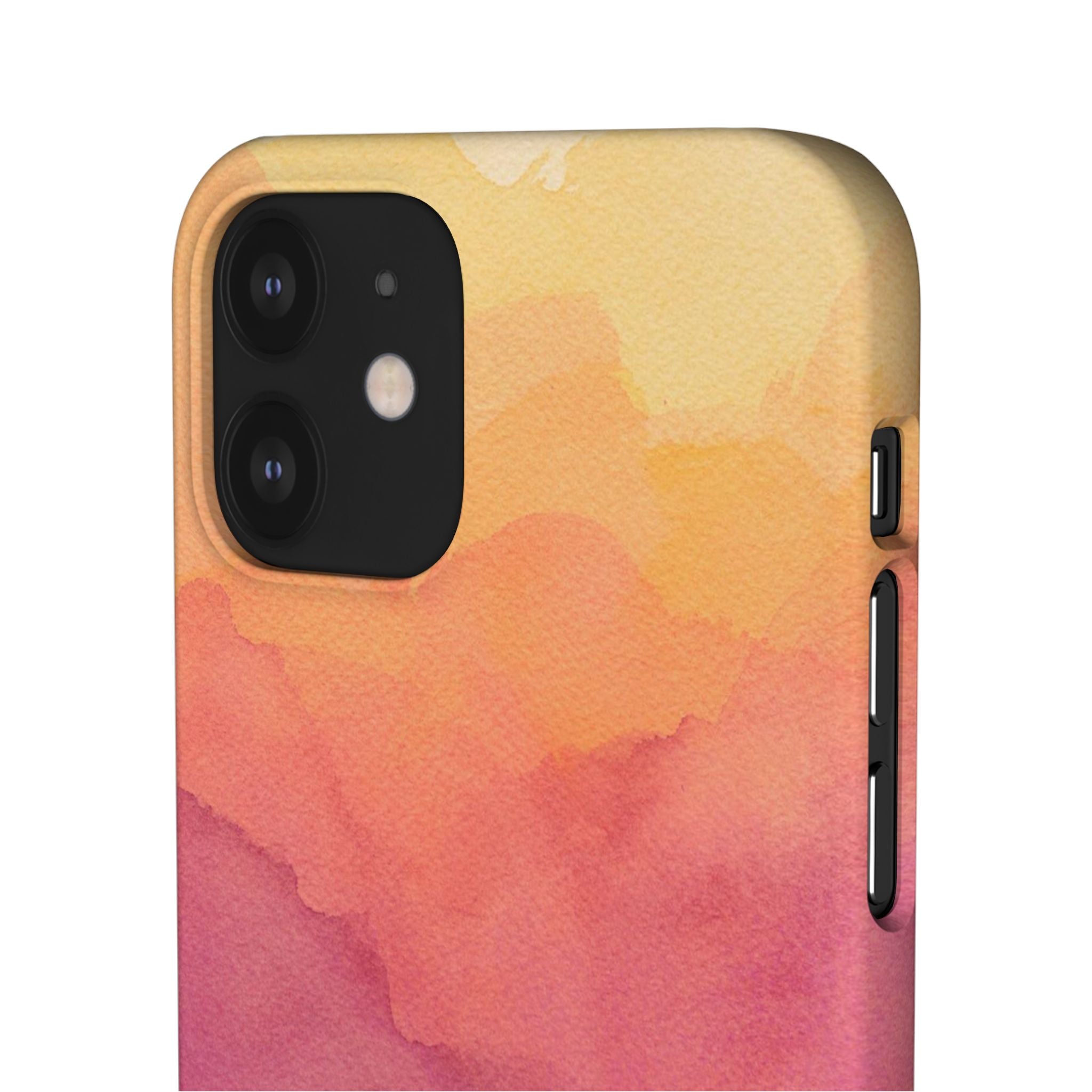 Watercolour Sunrise - Snap Case