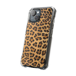 Image of Leopard - Magnetic Clear Impact Case