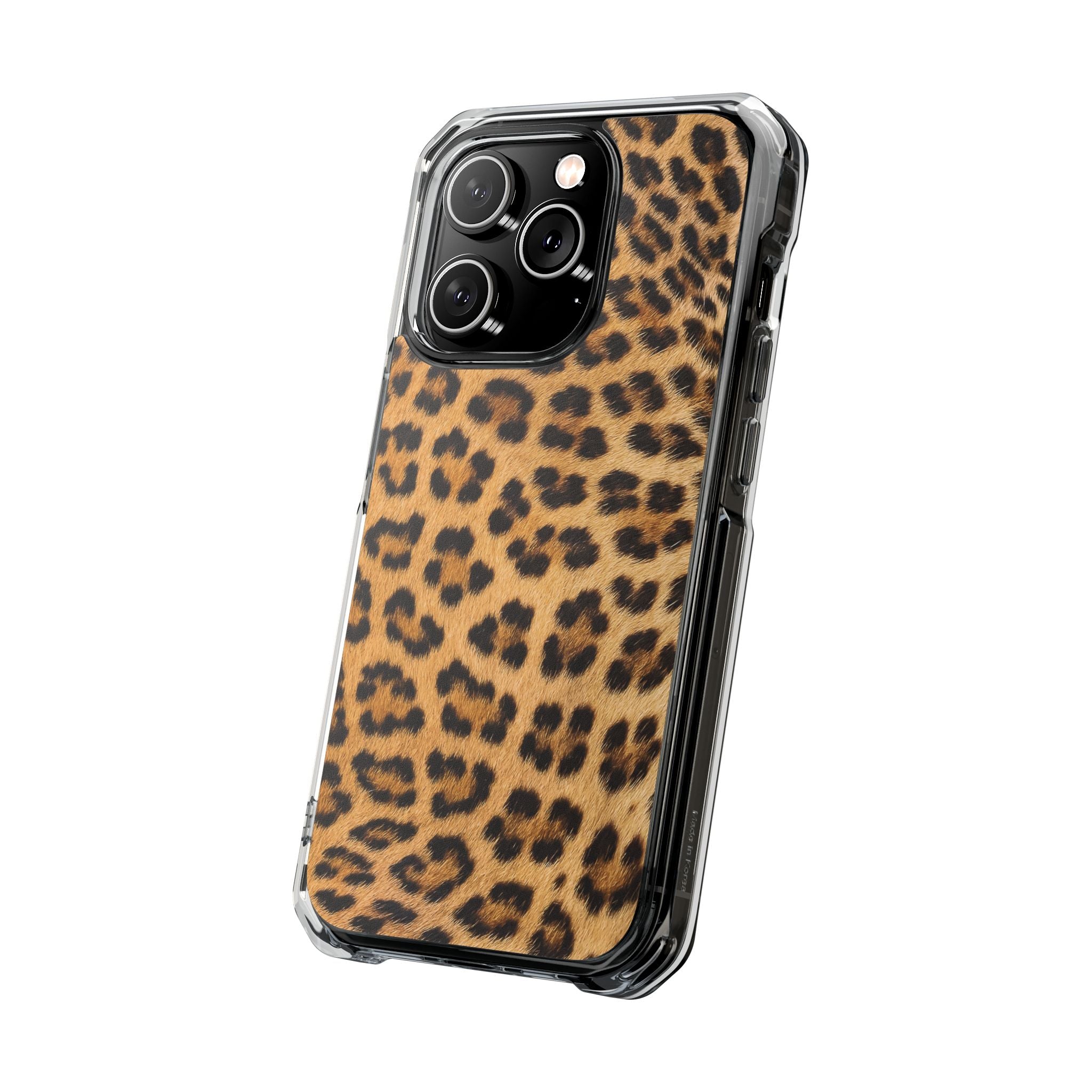 Leopard - Magnetic Clear Impact Case