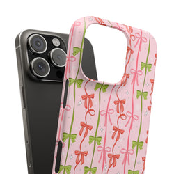 Image of Christmas Ribbon - Snap Case