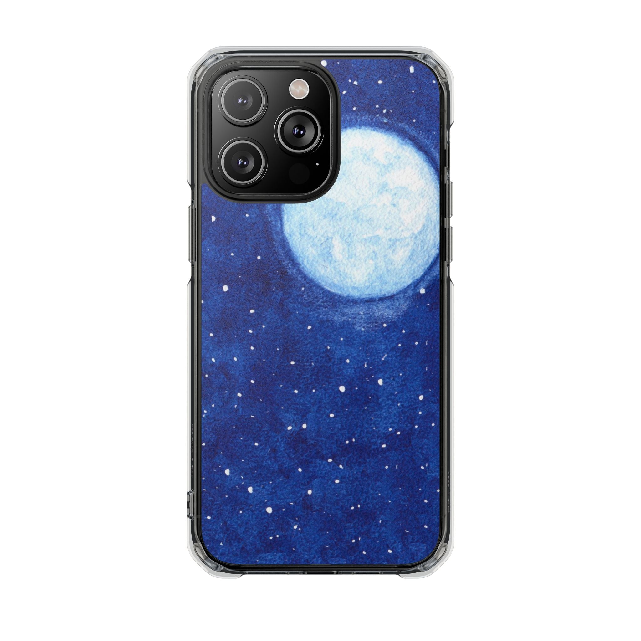 Night Moon - Magnetic Clear Impact Case