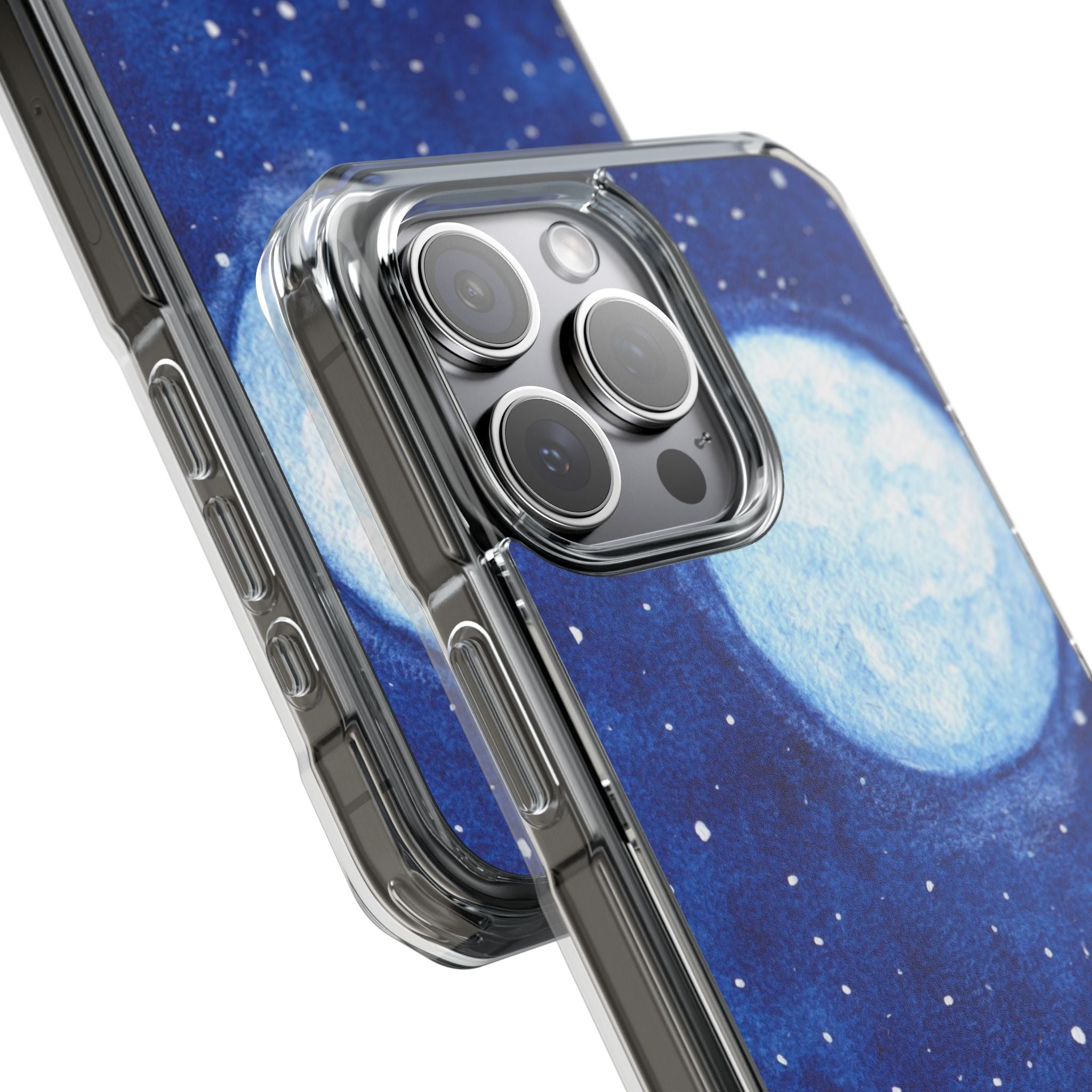 Night Moon - Magnetic Clear Impact Case