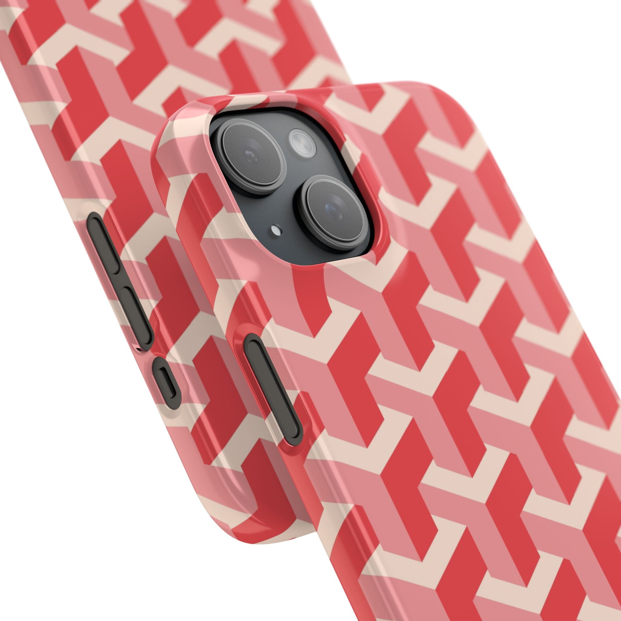 Pink Geo - Snap Case