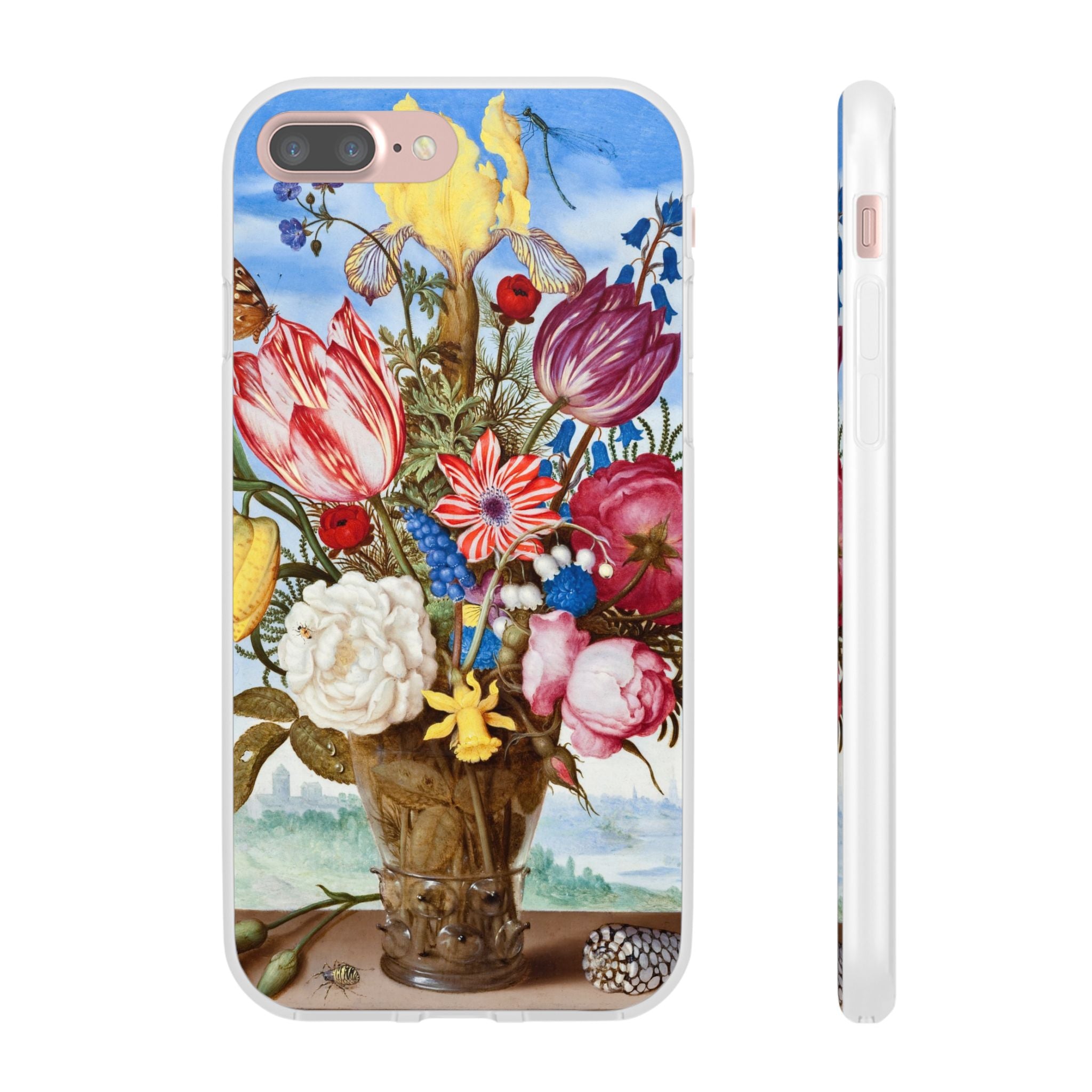 Bouquet of Flowers by Ambrosius Bosschaert - Flexi Case