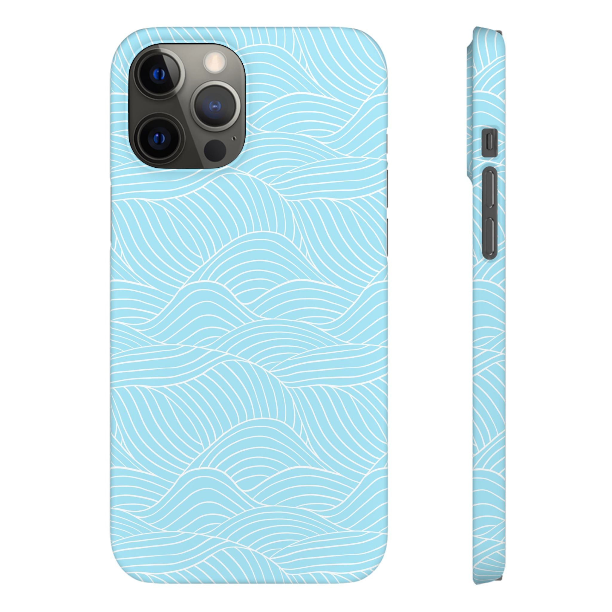 Ocean Lines - Snap Case