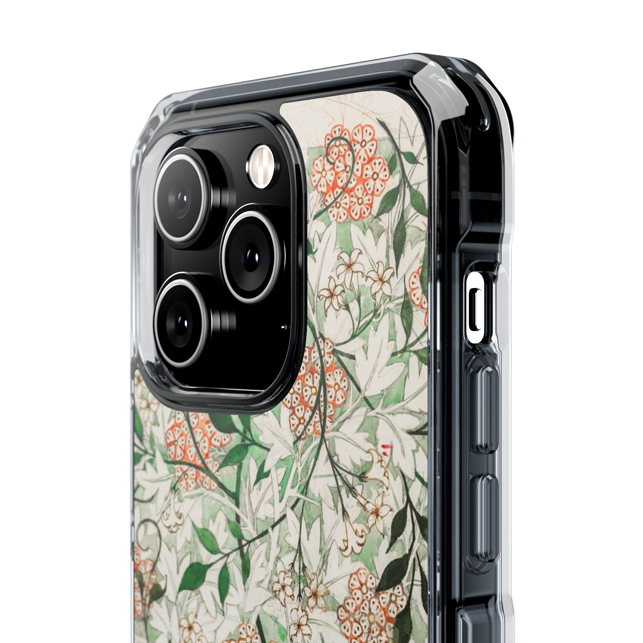 William Morris's (1834-1896) famous Jasmine pattern artwork - Magnetic Clear Impact Case