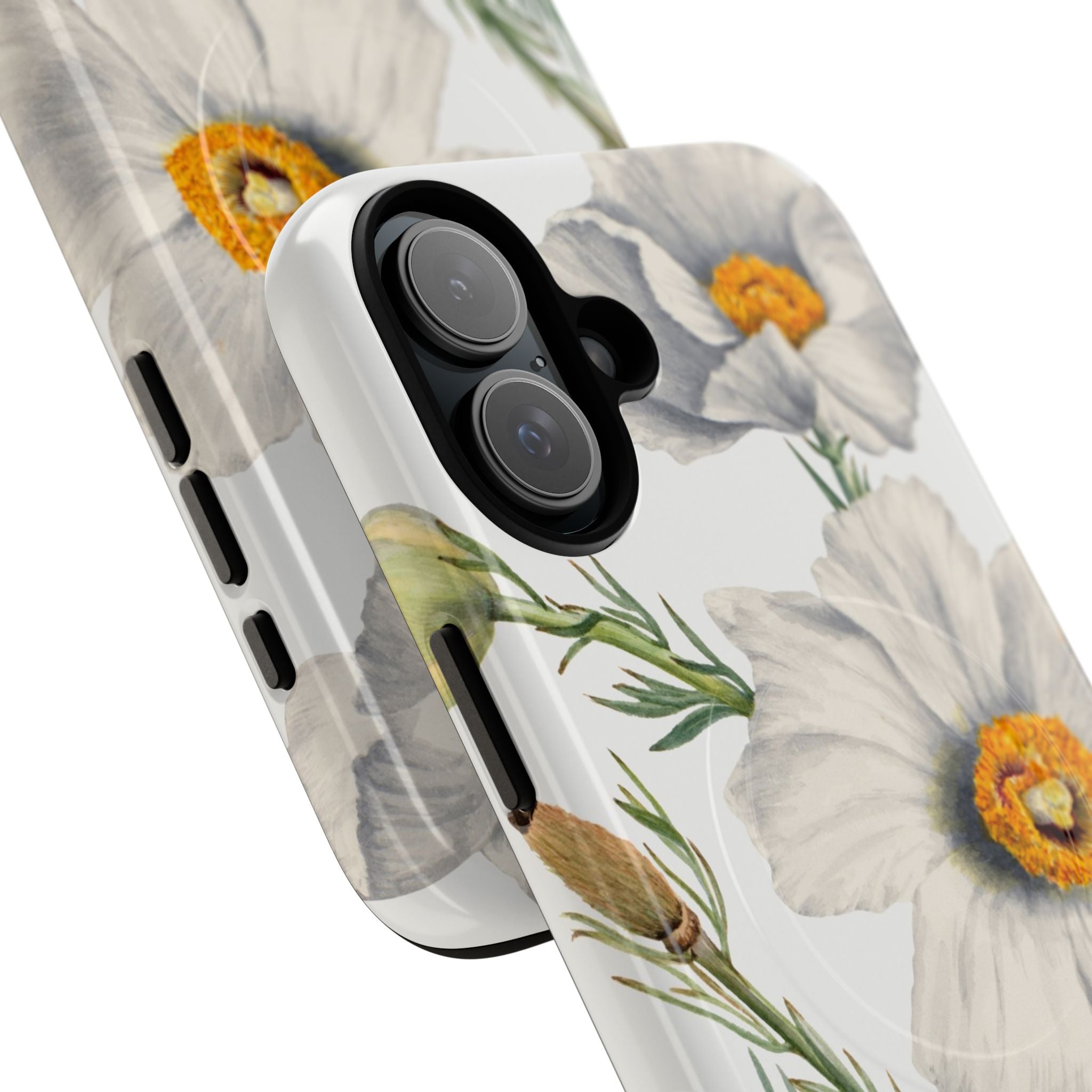 Matilija Poppy by Mary Vaux Walcott - Tough Magnetic Case