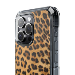 Image of Leopard - Magnetic Clear Impact Case