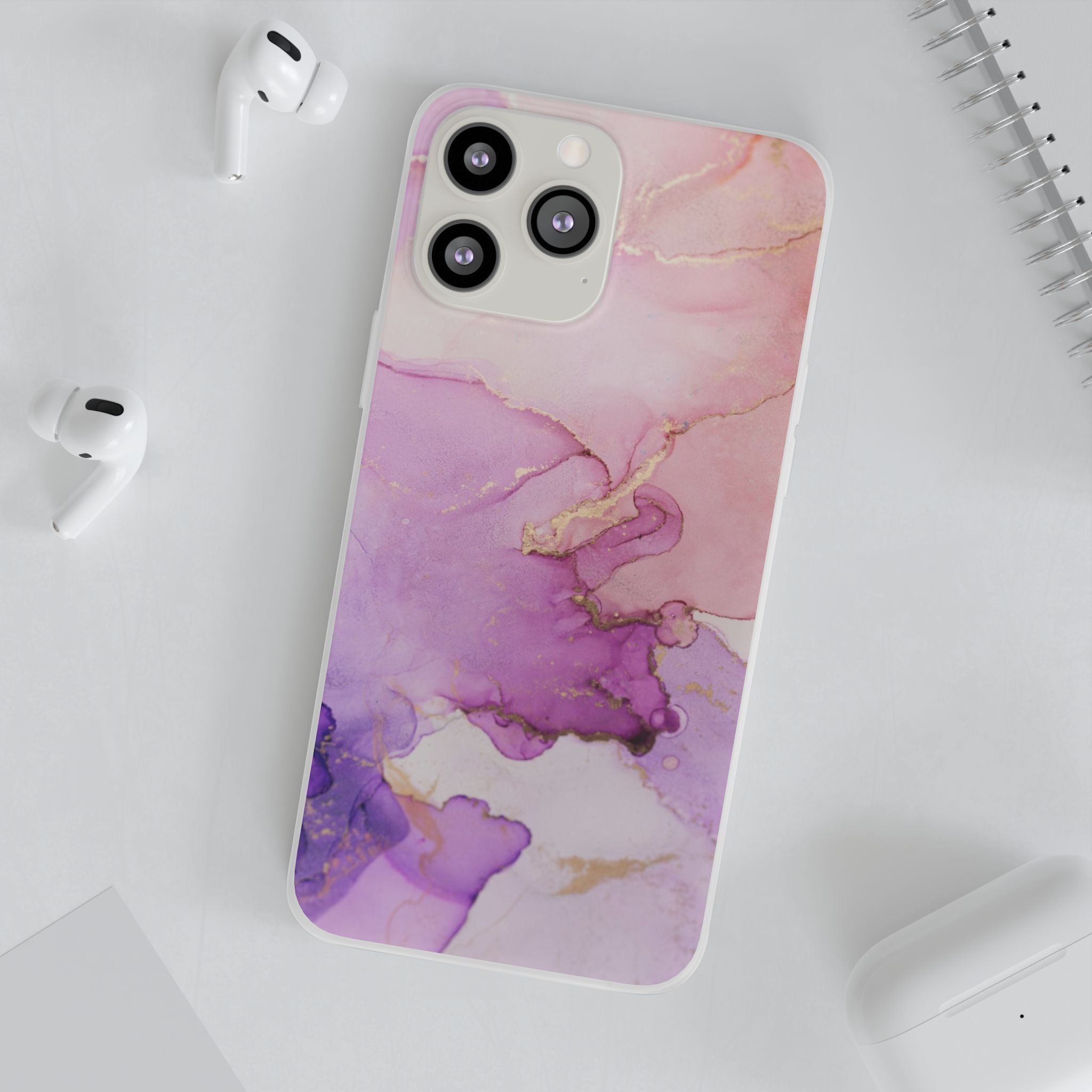 Pink Marble - Flexi Case