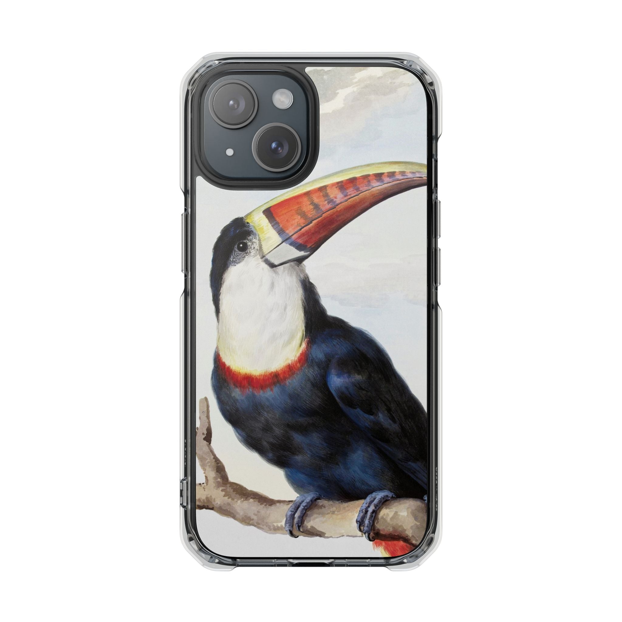 Red-billed Toucan (1748) - Magnetic Clear Impact Case
