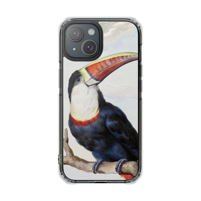 Red-billed Toucan (1748) - Magnetic Clear Impact Case