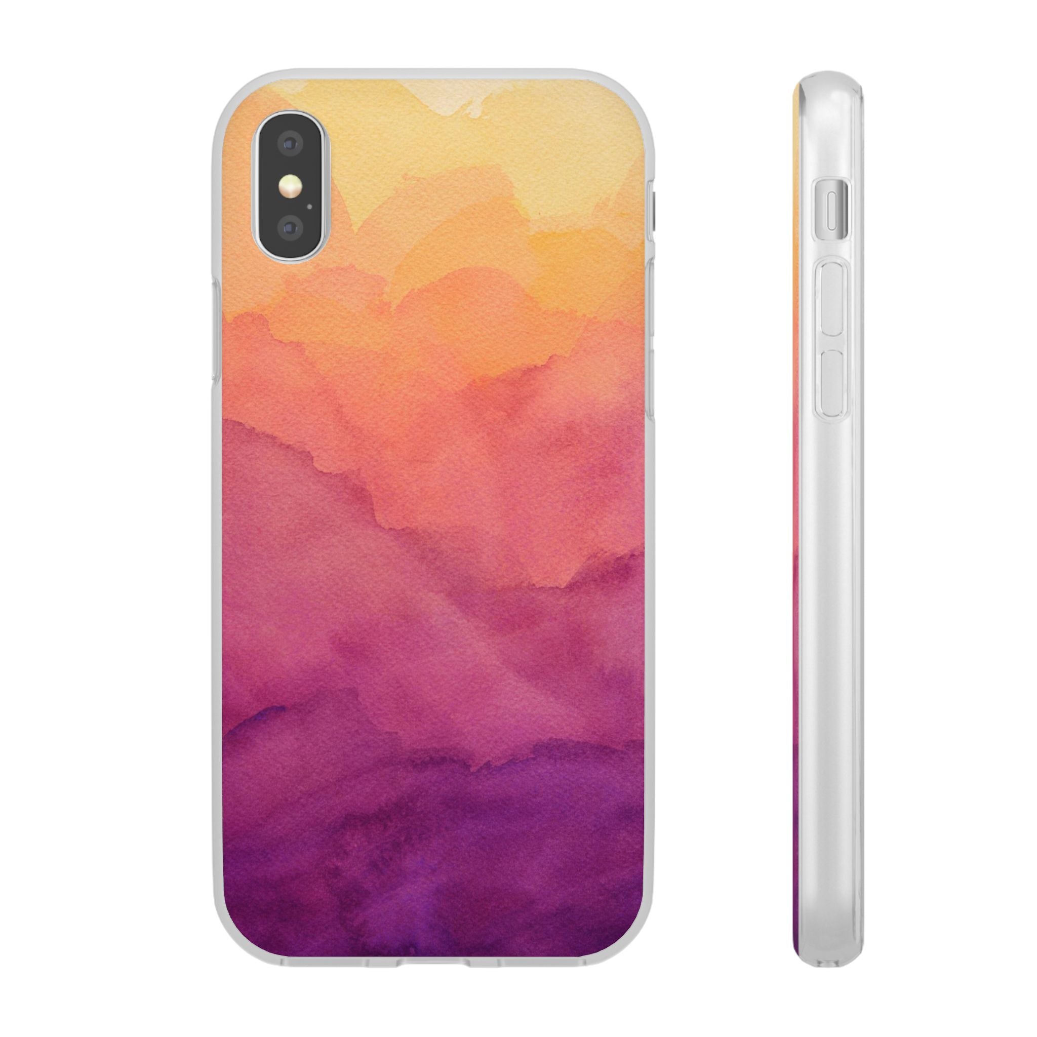 Watercolour Sunrise - Flexi Case