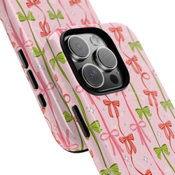 Image of Christmas Ribbon - Tough Magnetic Case