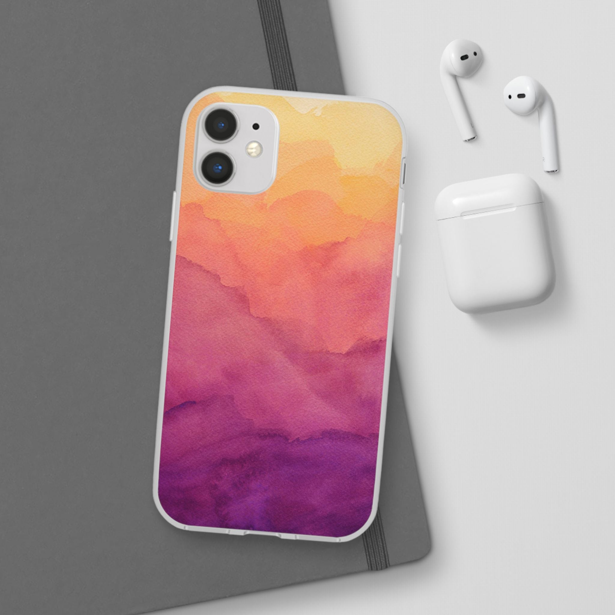 Watercolour Sunrise - Flexi Case