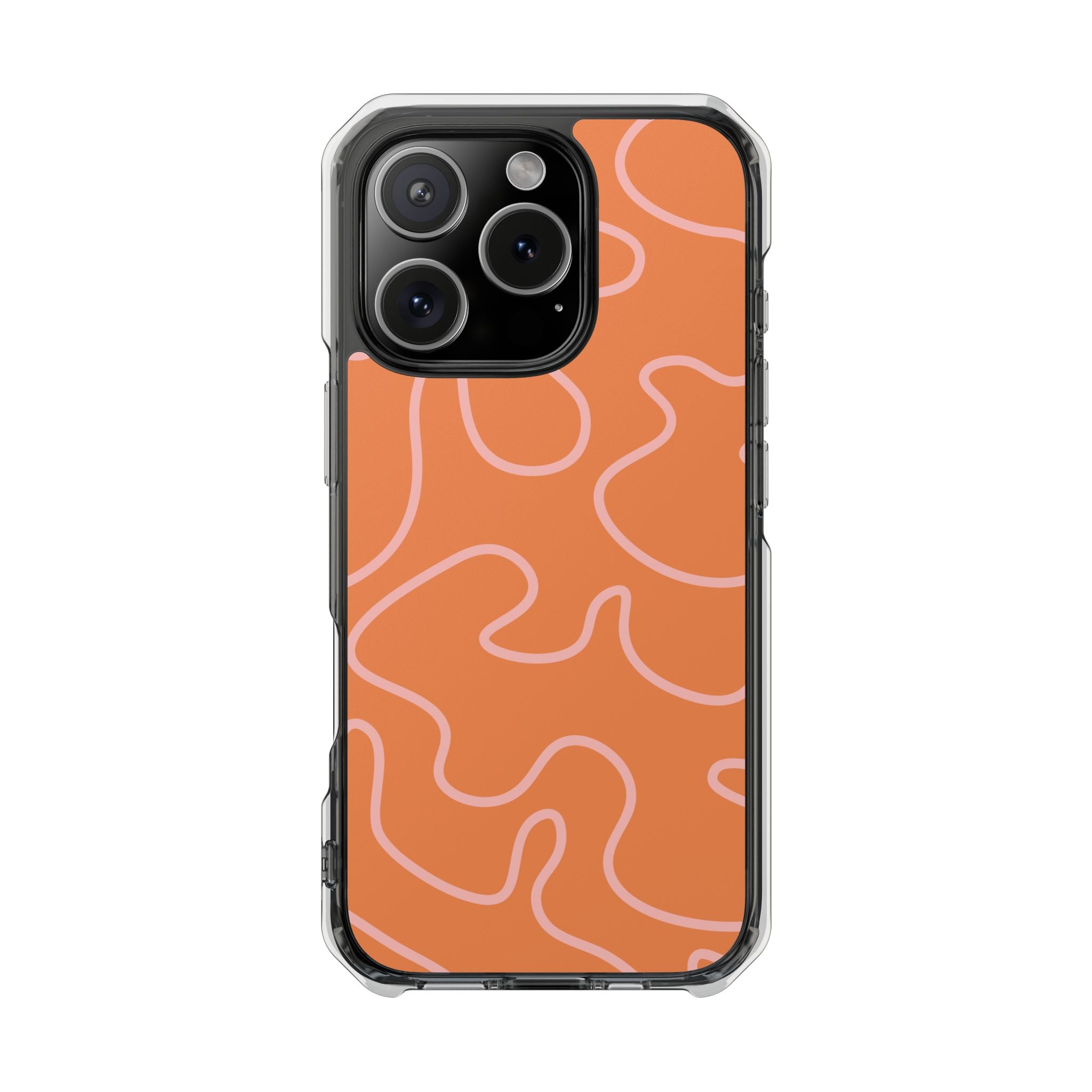 Retro Waves - Magnetic Clear Impact Case