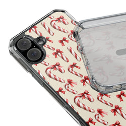 Image of Candy Cane Lane - Magnetic Clear Impact Case