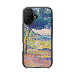 Image of Pines Along the Shore (1896) by Henri-Edmond Cross - Magnetic Clear Impact Case