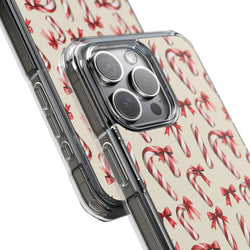 Image of Candy Cane Lane - Magnetic Clear Impact Case