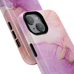 Image of Pink Marble - Tough Magnetic Case