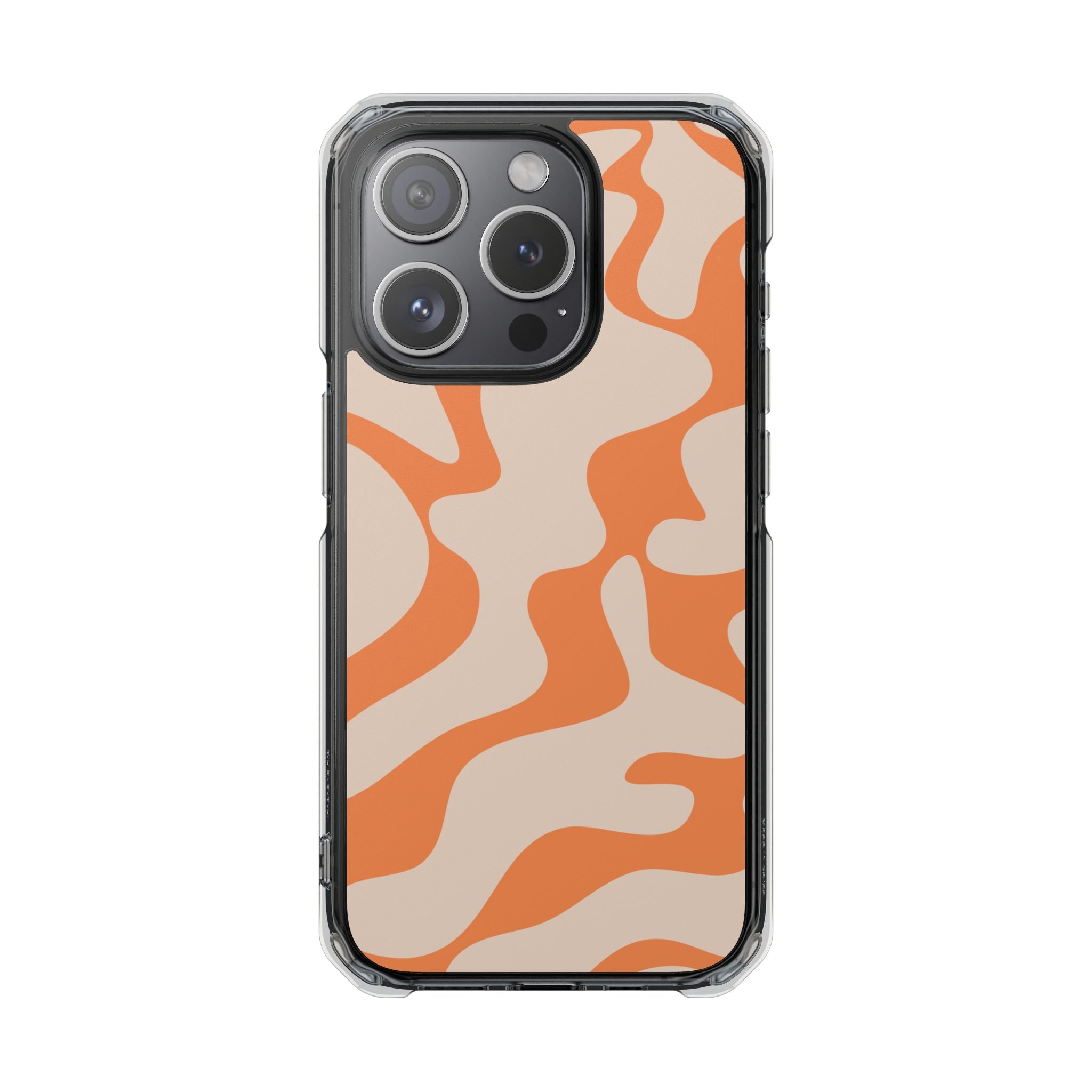 Retro Ripples - Magnetic Clear Impact Case