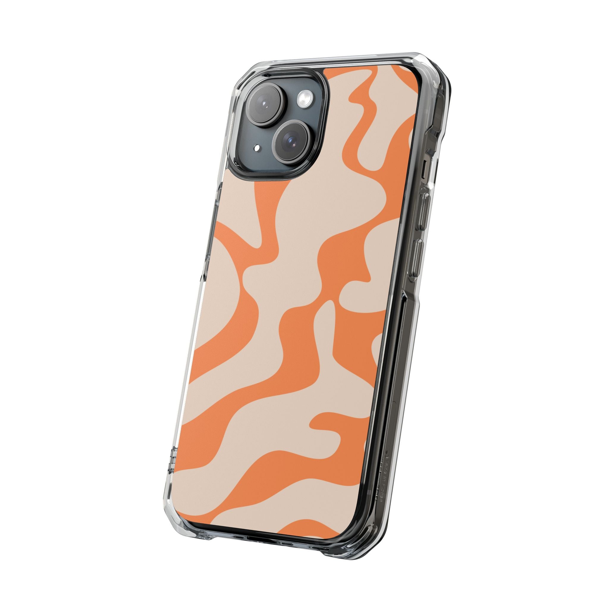 Retro Ripples - Magnetic Clear Impact Case