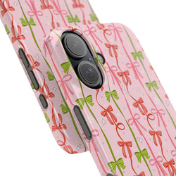 Image of Christmas Ribbon - Snap Case