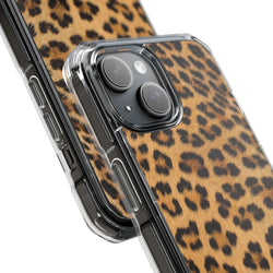 Image of Leopard - Magnetic Clear Impact Case