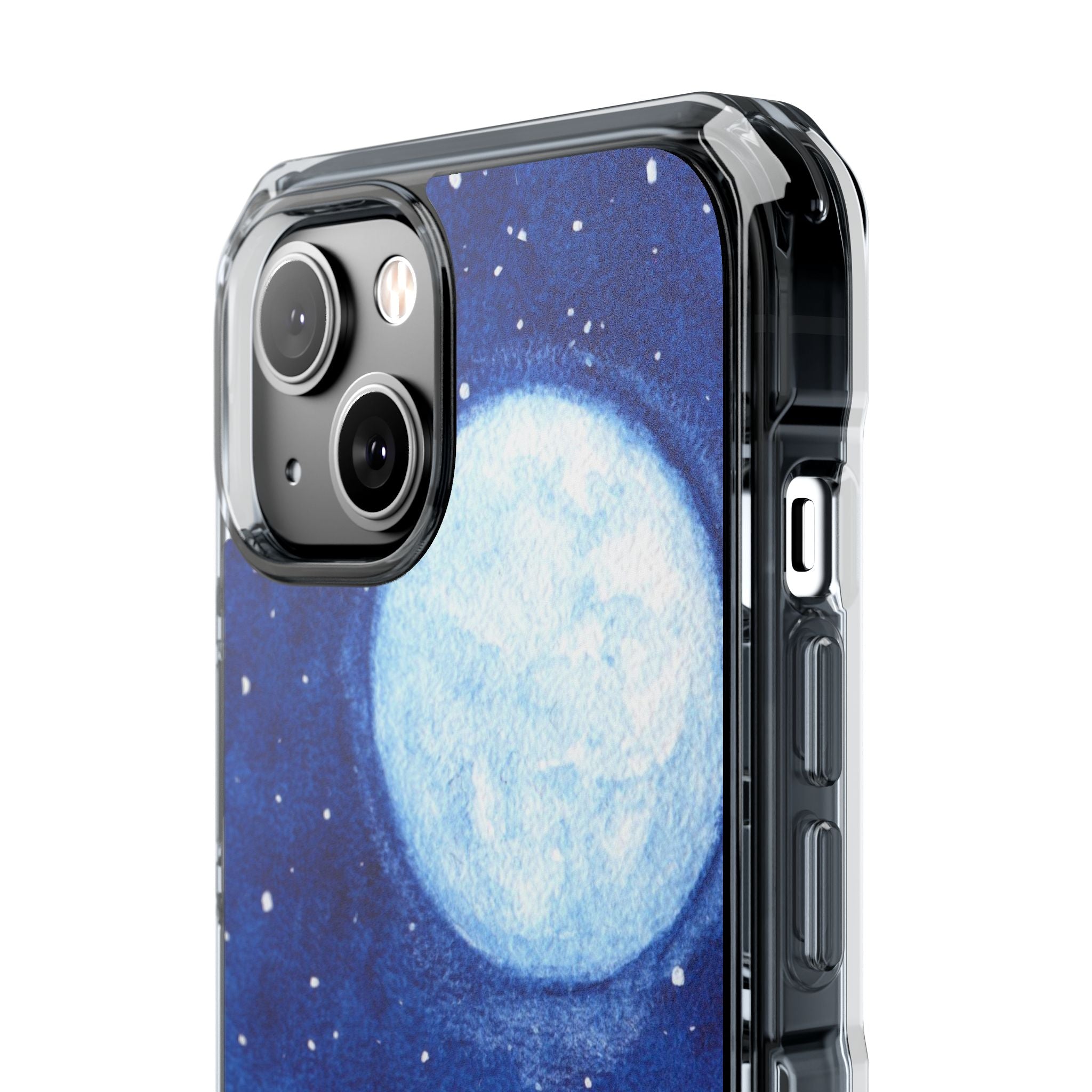 Night Moon - Magnetic Clear Impact Case