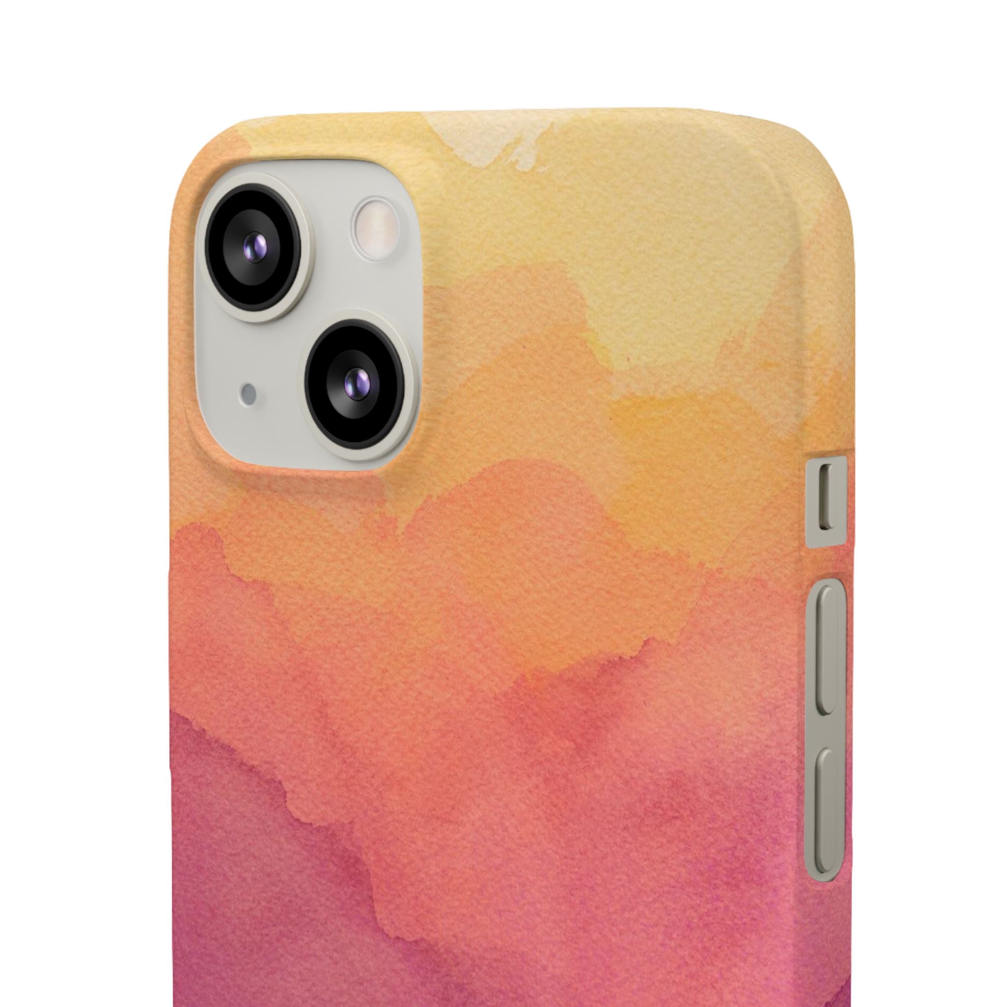 Watercolour Sunrise - Snap Case