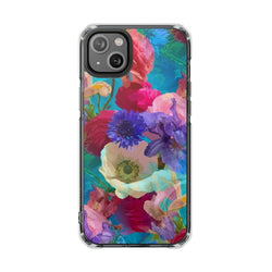 Image of Poppy Rose - Magnetic Clear Impact Case