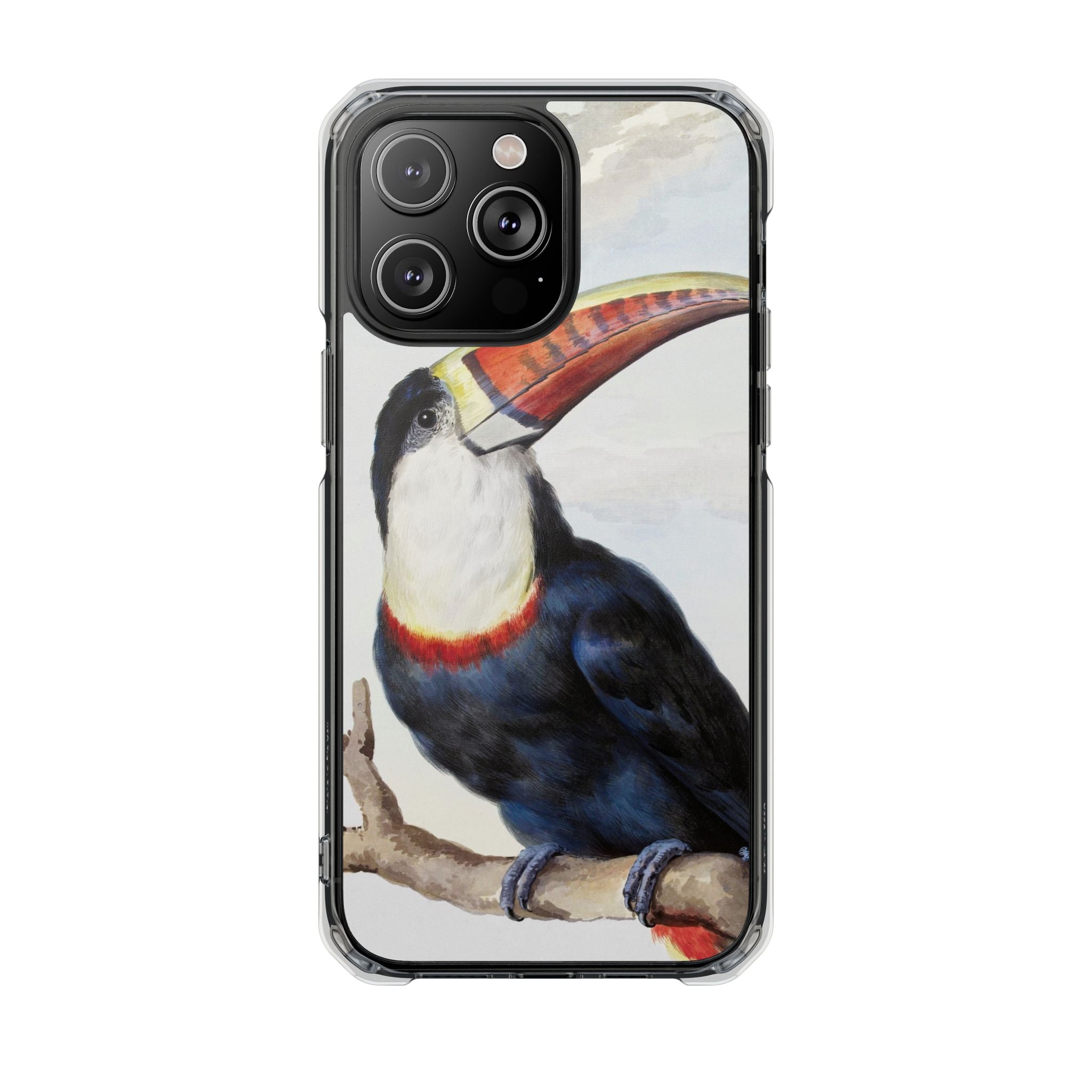 Red-billed Toucan (1748) - Magnetic Clear Impact Case