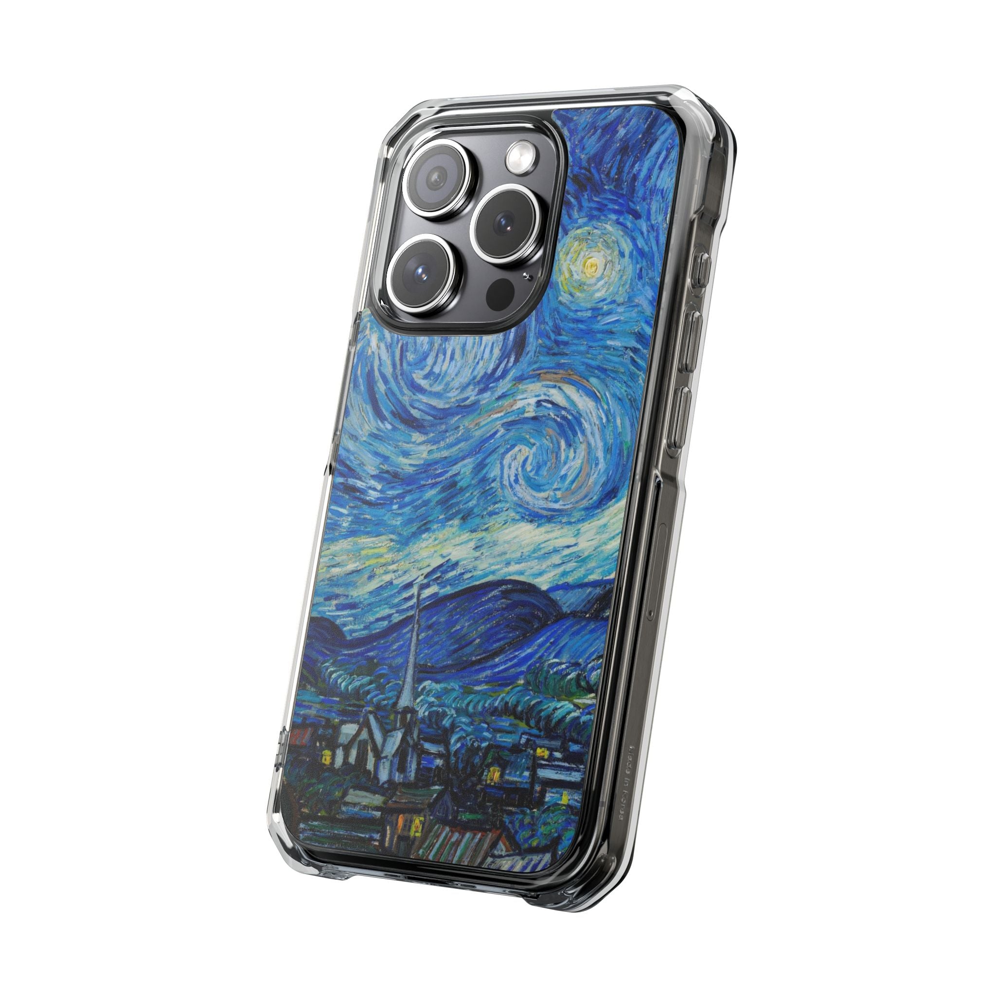 Vincent Van Gogh's The Starry Night - Magnetic Clear Impact Case