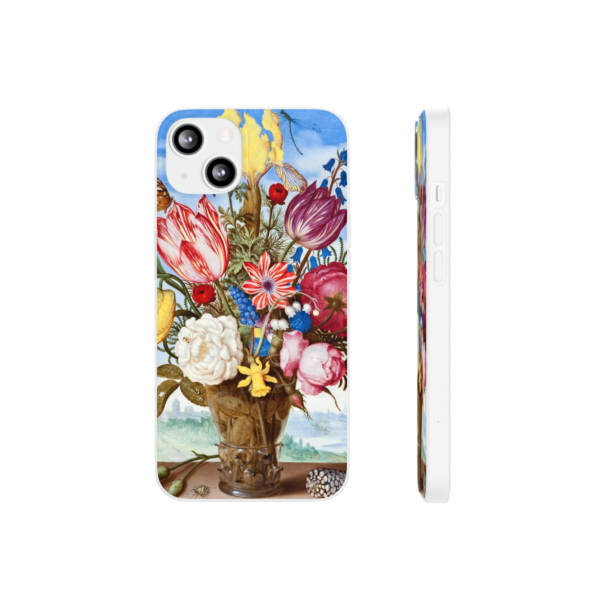 Bouquet of Flowers by Ambrosius Bosschaert - Flexi Case