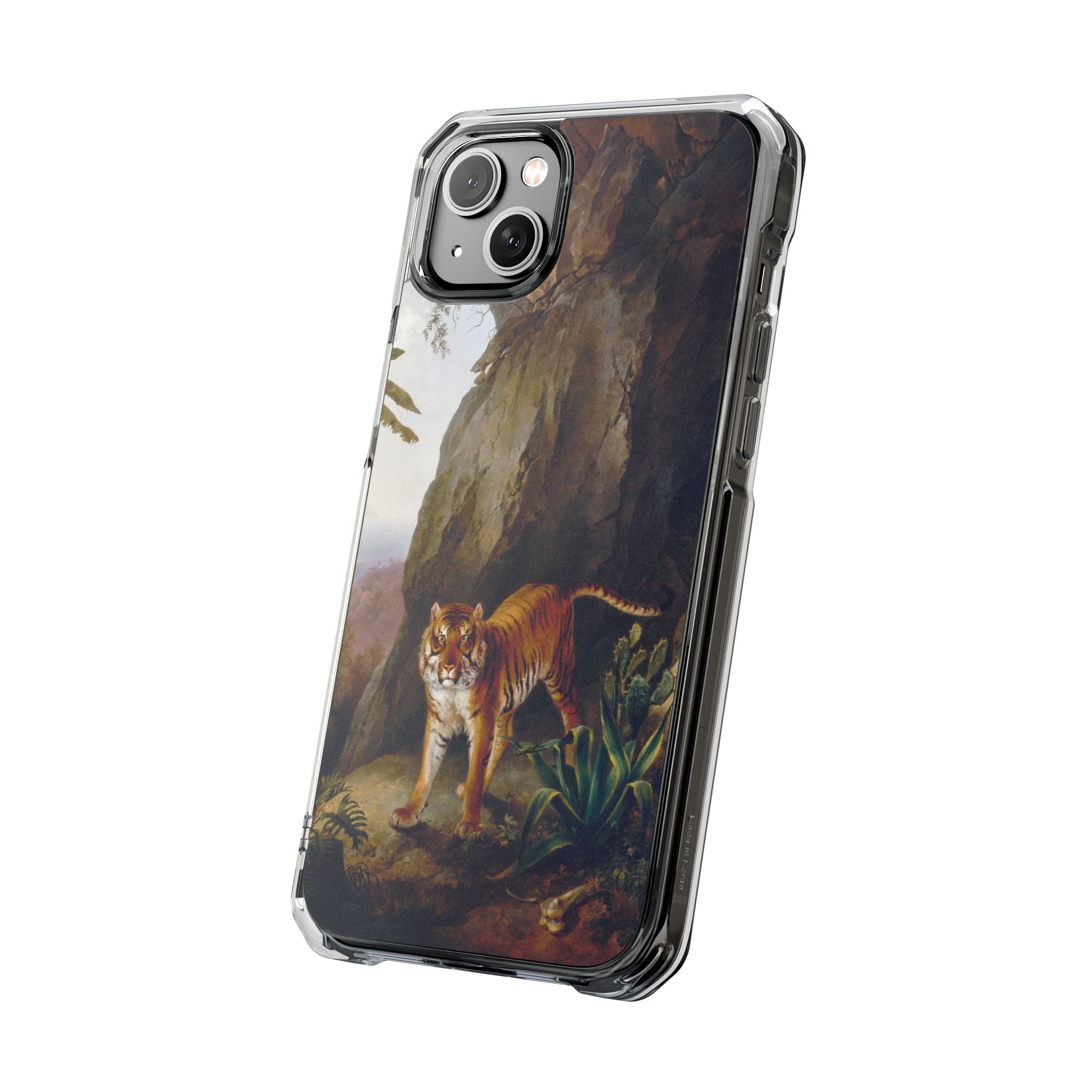 Tiger in a Cave (ca. 1814) - Magnetic Clear Impact Case