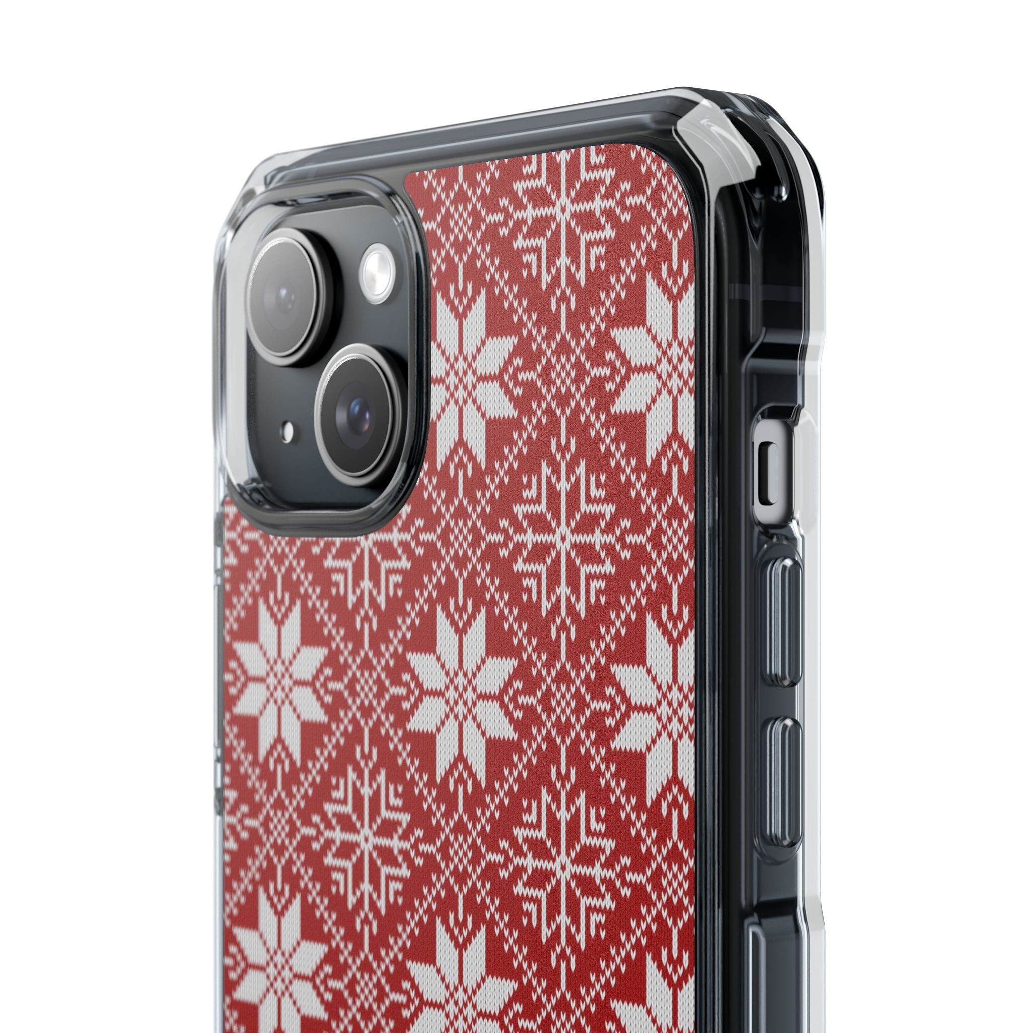 Snow Flake - Magnetic Clear Impact Case