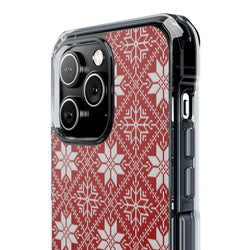 Image of Snow Flake - Magnetic Clear Impact Case