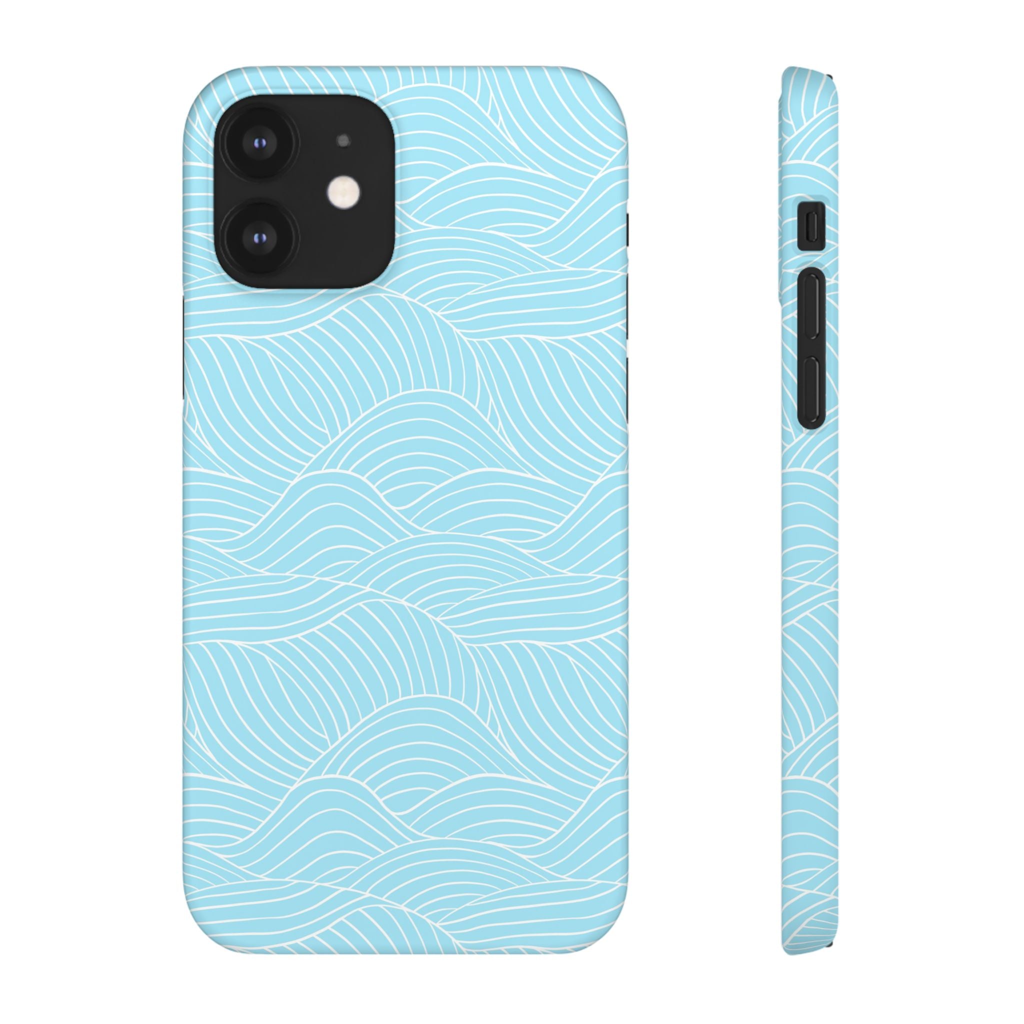 Ocean Lines - Snap Case