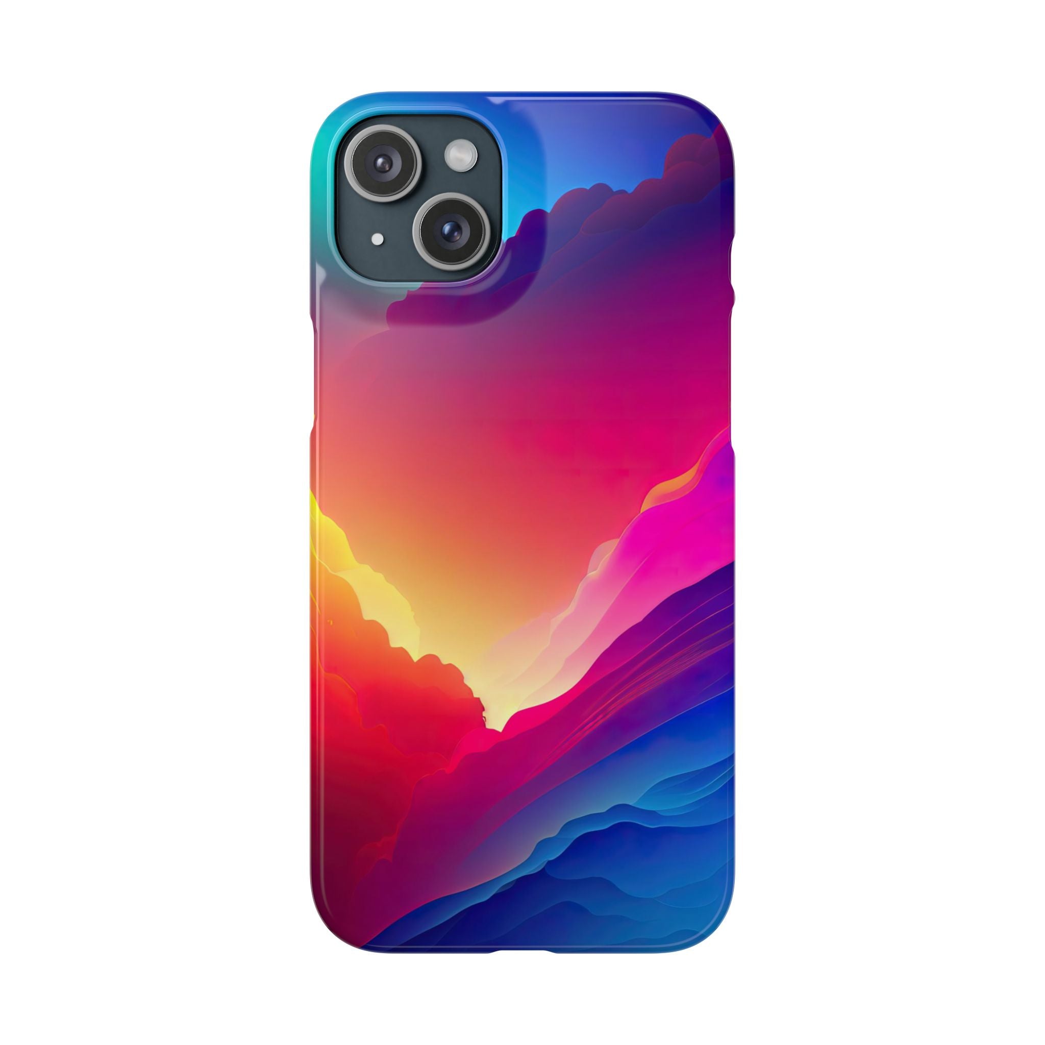 Rainbow Clouds - Snap Case