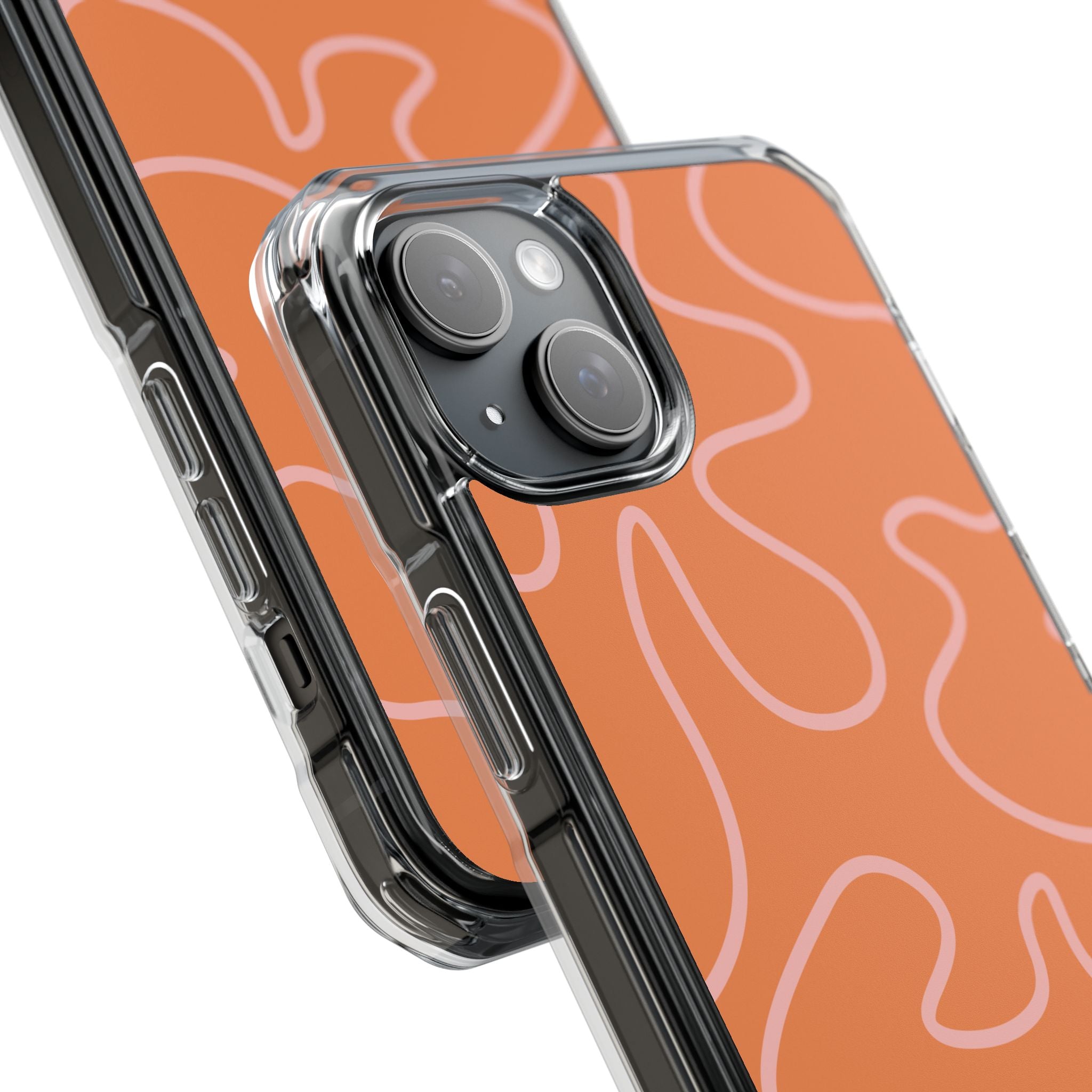 Retro Waves - Magnetic Clear Impact Case