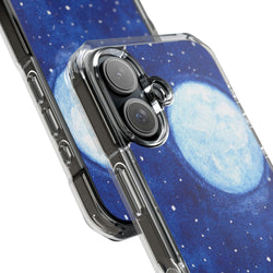 Image of Night Moon - Magnetic Clear Impact Case