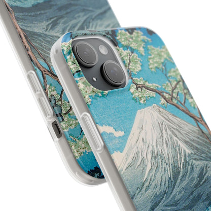 Mount Fuji from Lake Yamanaka - Flexi Case
