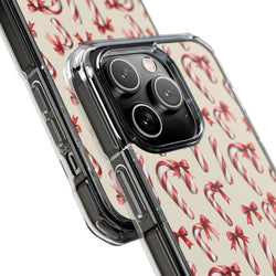 Image of Candy Cane Lane - Magnetic Clear Impact Case