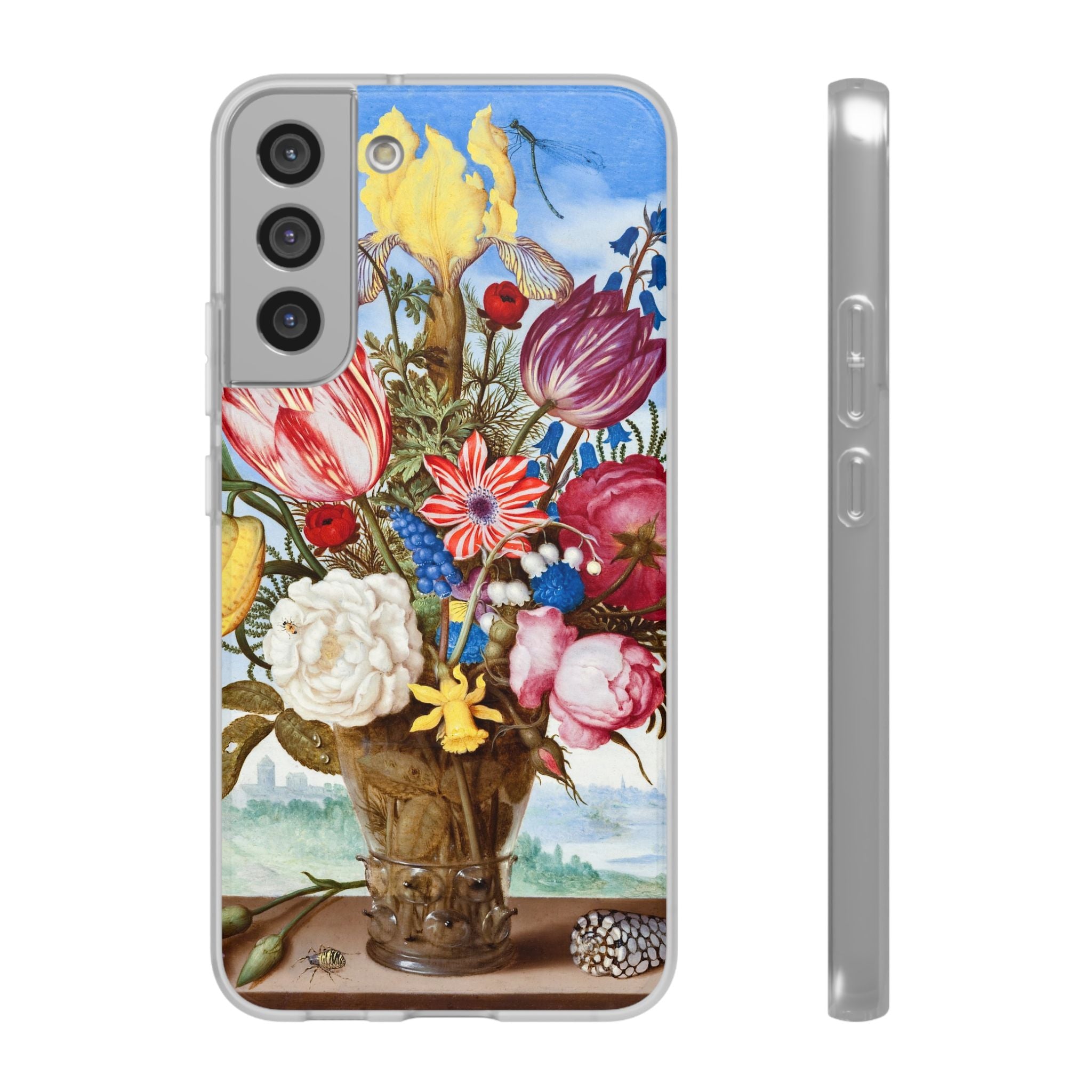 Bouquet of Flowers by Ambrosius Bosschaert - Flexi Case