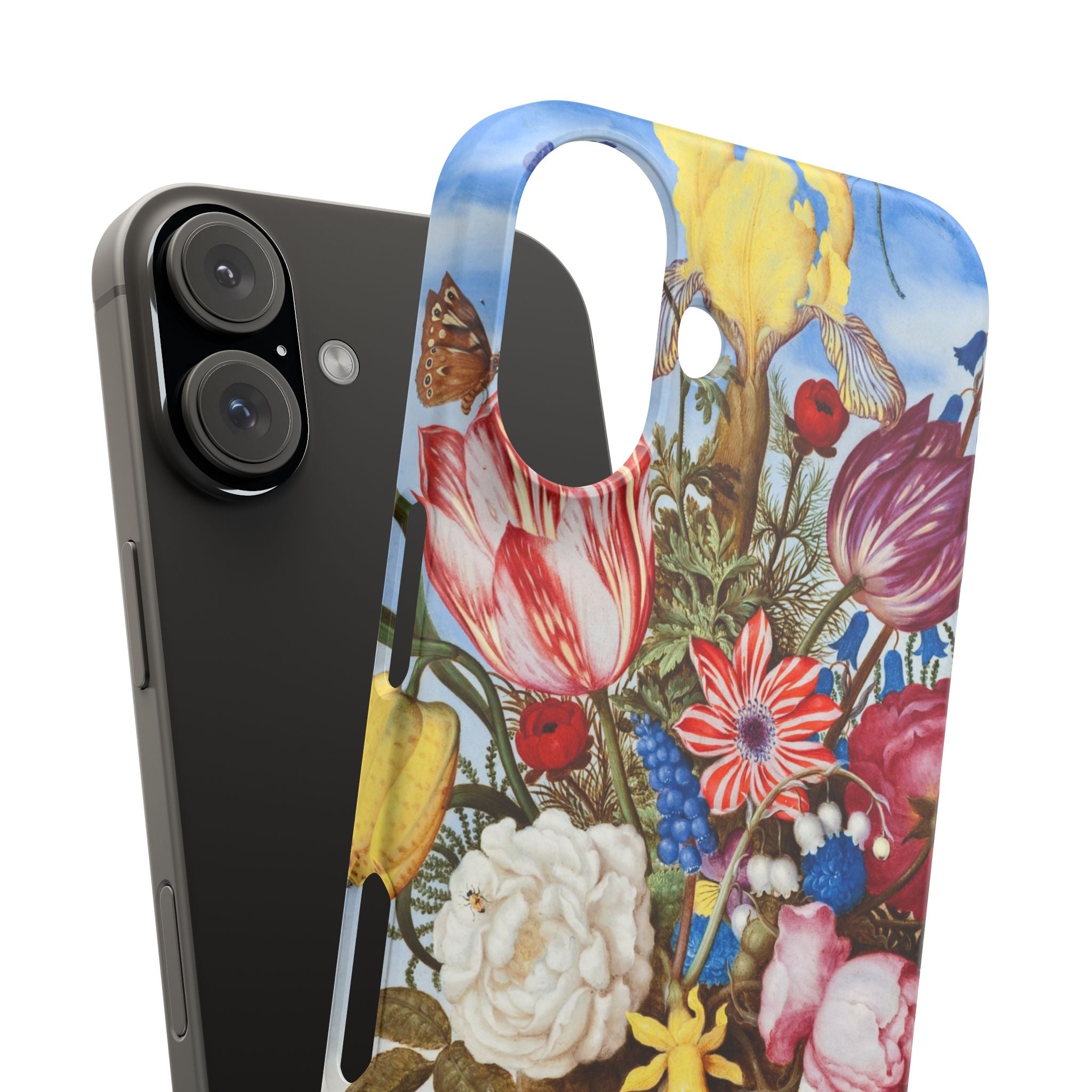 Bouquet of Flowers by Ambrosius Bosschaert - Snap Case