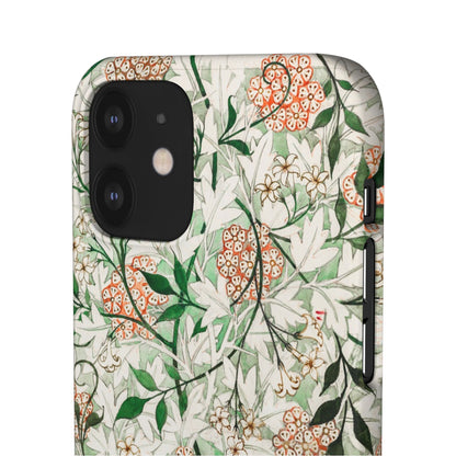 William Morris's (1834-1896) famous Jasmine pattern artwork - Snap Case