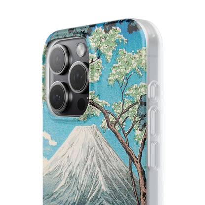 Mount Fuji from Lake Yamanaka - Flexi Case